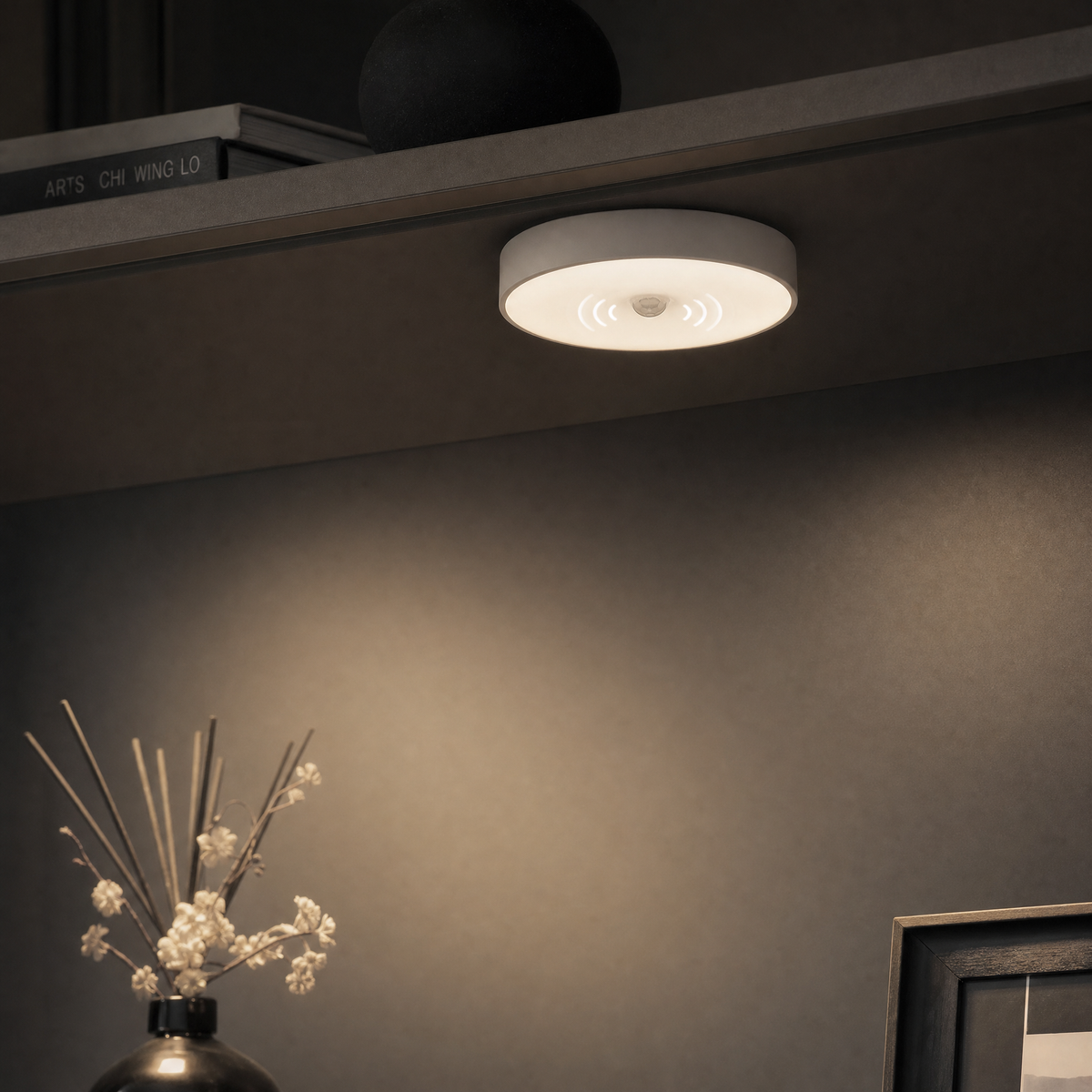 Smart Motion Sensor LED Light - USB Rechargeable