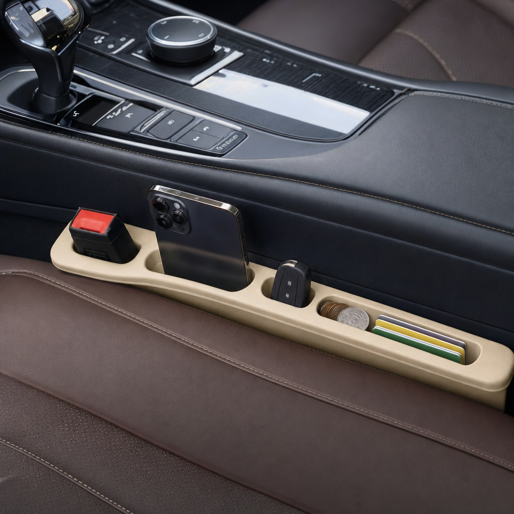 2PCS Car Seat Gap Organizer for Cars & SUVs