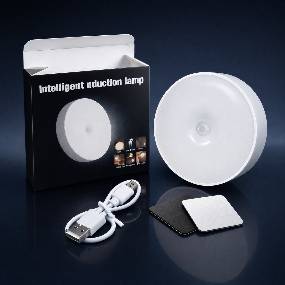 Smart Motion Sensor LED  Light - USB Rechargeable