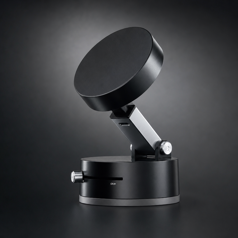 Magnetic/Vacuum suction phone mount